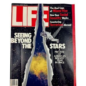 Life Magazine December 1985 Space Exploration Astronaut Cover Vol 8 No 13